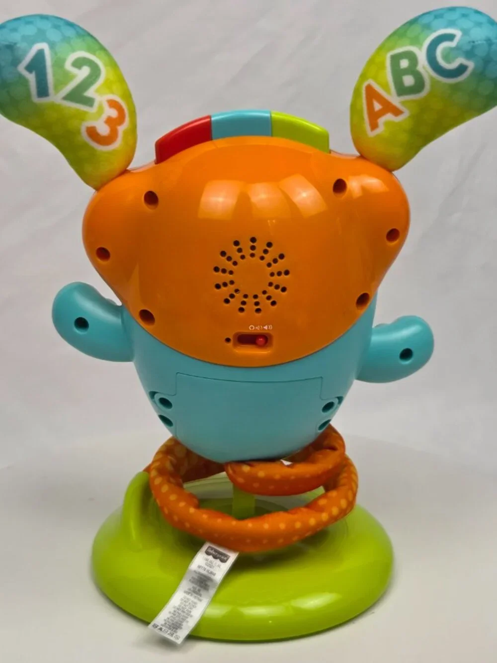 Fisher Price DJ Bouncin' Beats Interactive Musical Learning Toy Tested Works